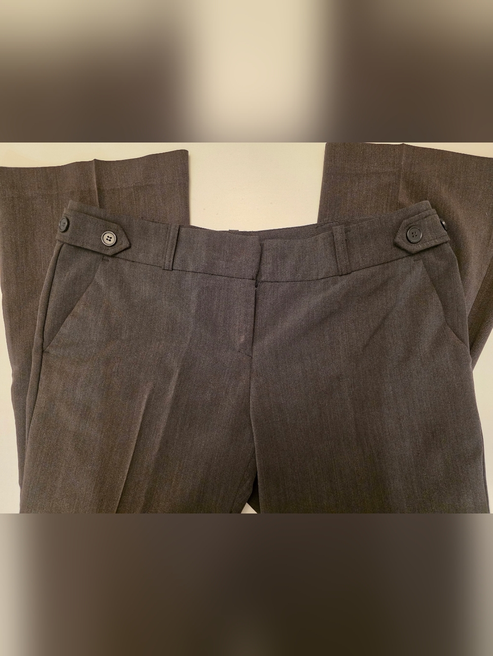 The Limited Women's Gray Cassidy Fit Trousers ~ Size 10 - Picture 2 of 12